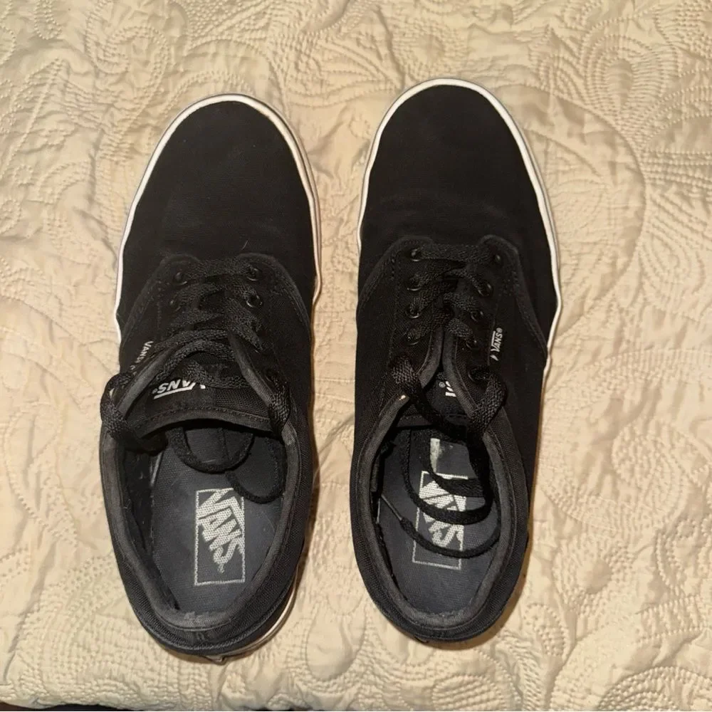 Vans Black Sneakers Classic Skate Style